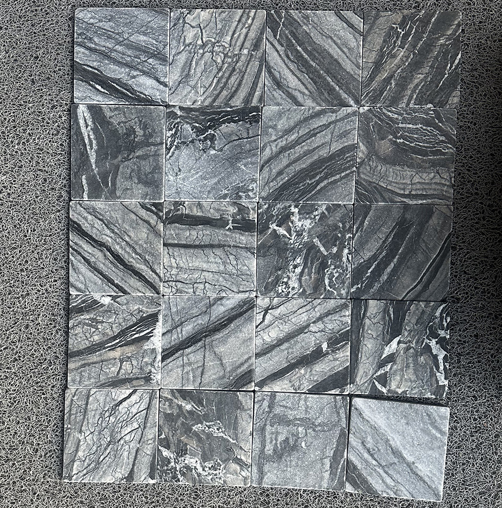 Black Marble Pool paver stone