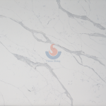 Factory Direct Sales Artificial Custom China Polished Laza Calacatta White Quartz Stone Slabs For Kitchen Table Counter Tops -