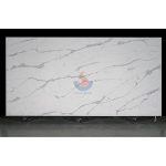 High Quality Calacatta White Quartz Stone Slab Artificial Stones For Kitchen Counter Top -