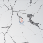 Chinese Good Quality Calacatta White Artificial Quartz Stone Slabs M2 Price For Ktchen Countertop -