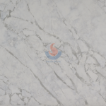 Super White Artificial Quartz Slab -