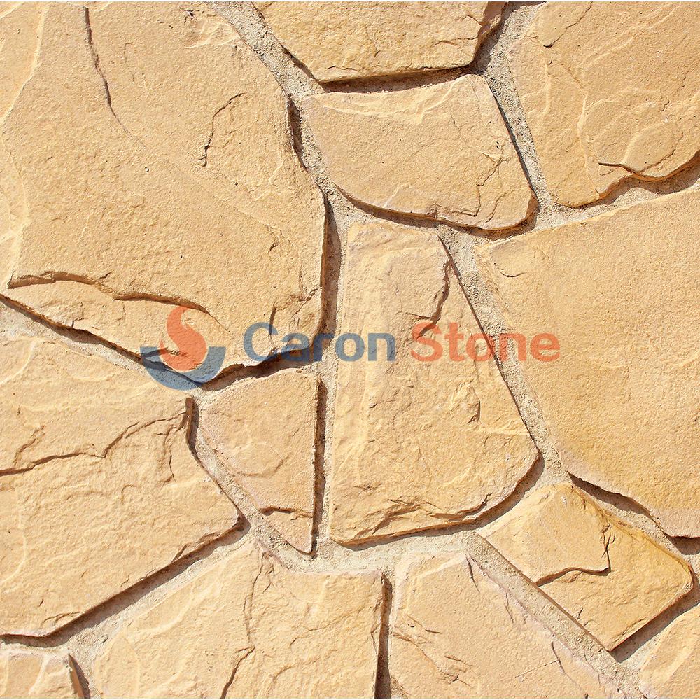 Manufactured stone veneer country rubble flats fieldstone wall cladding GB-BI02