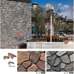 Manufactured Stone Veneer Country Rubble Flats Fieldstone Wall Cladding GB-BI02 -
