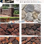 GB-TU01 China Manufactured Cultured Stone Volcanic Lava Rock Wall Cladding -