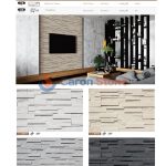 GB-KC04 China Faux Modern Cultured Ledgerstone Veneer Panel For Wall Cladding -