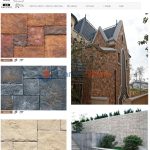 GB-B12 Artificial Cultured Castle Stacked Stone Wall Cladding Veneer Tile -