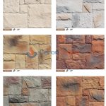 GB-B12 Artificial Cultured Castle Stacked Stone Wall Cladding Veneer Tile -