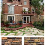 GB-M05 Artificial Cultured Limestone Stacked Ledger Wall Cladding Stone Tile -