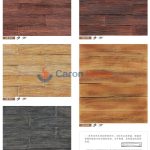 GB-P01 Artificial Cultured Stone Wood Grain Texture White Wall Stone Tile -