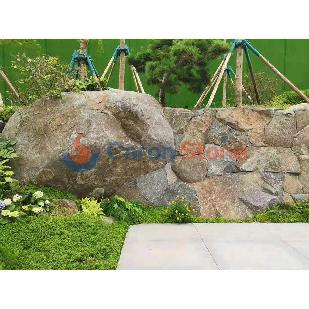 New garden landscape irregular wall stone cladding for hardscape and backyard big flagstone
