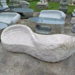 Natural Stone Outdoor Chair -