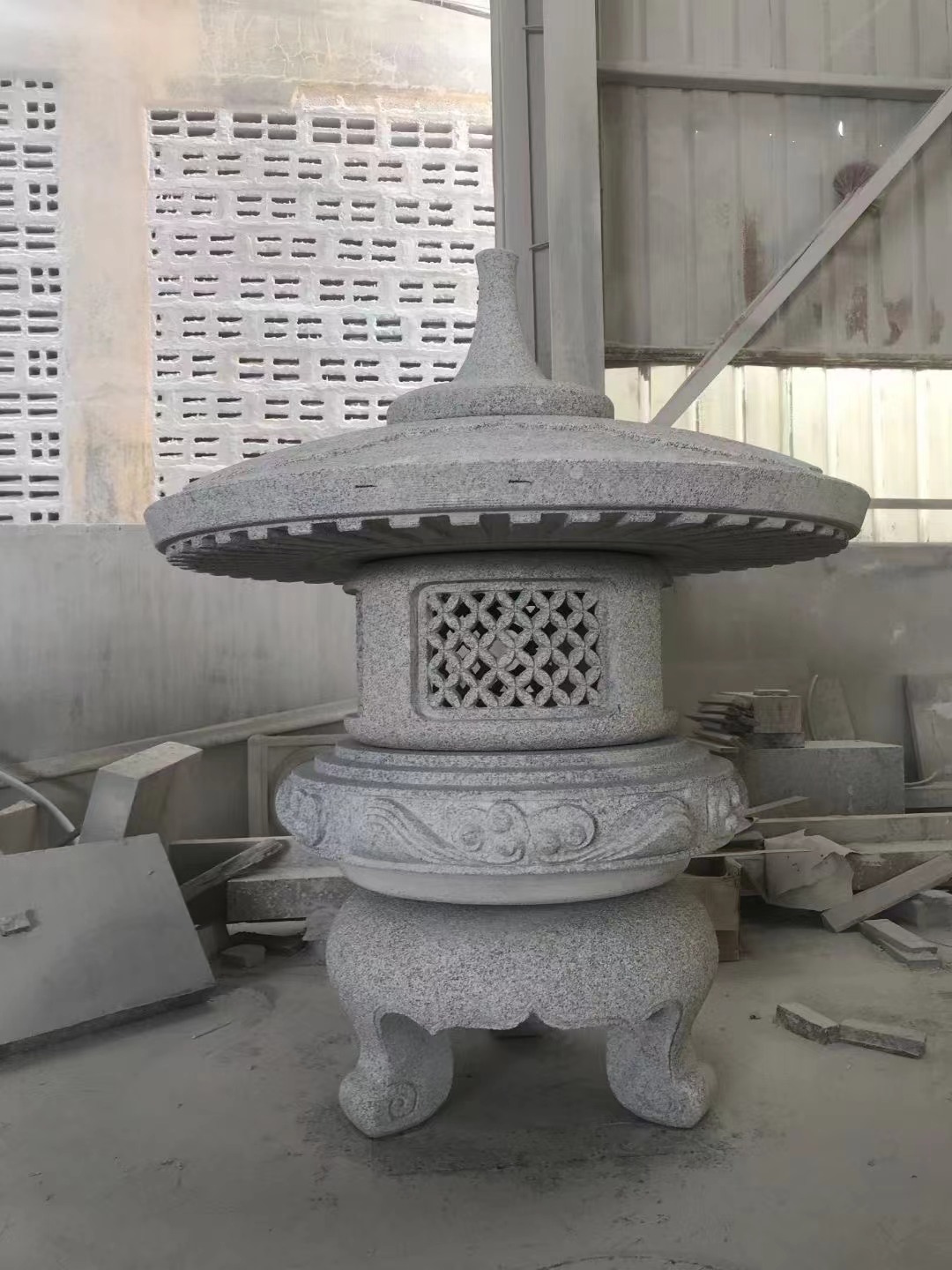 Grey Stone outdoor Lantern