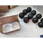 Black Marble Travertine Sphere Mubkhar Incense Burner -
