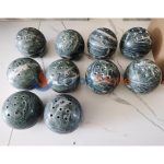 Green Marble Sphere Mubkhar Incense Burner -