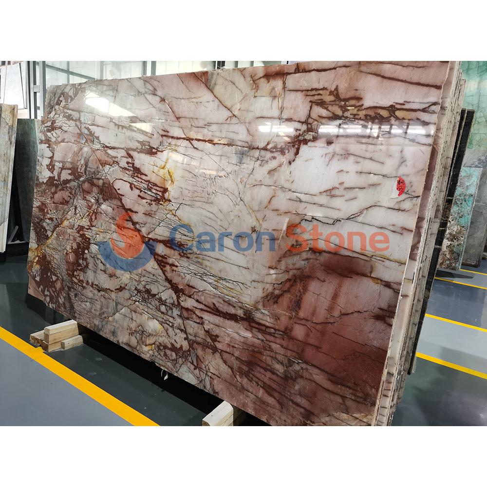 Brazilian Cristallo Juliet Cosmopolitan Quartzite stone for kitchecn countertops and bathroom vanity tops from China