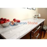 Customized Calacatta Do Brasil Quartzite Stone Slab For Kitchen Countertops -