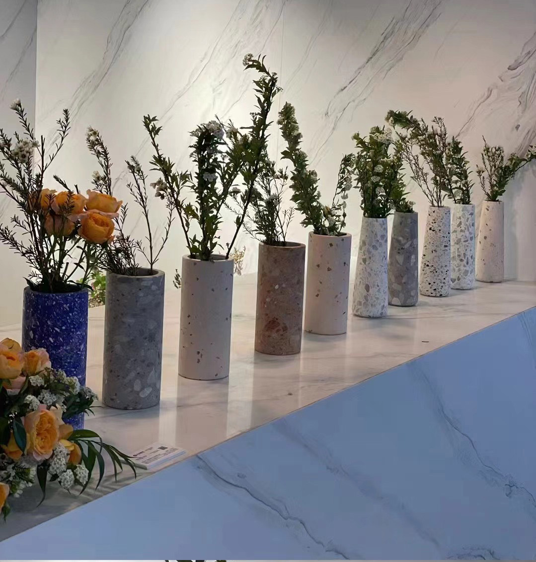 Artificial stone vase