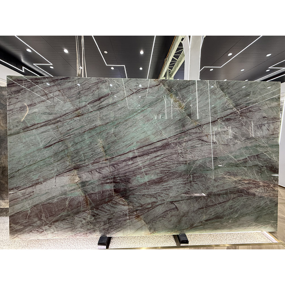 Amazonite Cristallo Quartzite Slabs