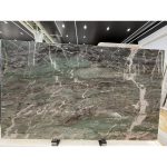 Amazonite Cristallo Quartzite Slabs -
