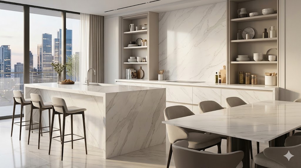 Artificial Marble Slabs for Kitchens