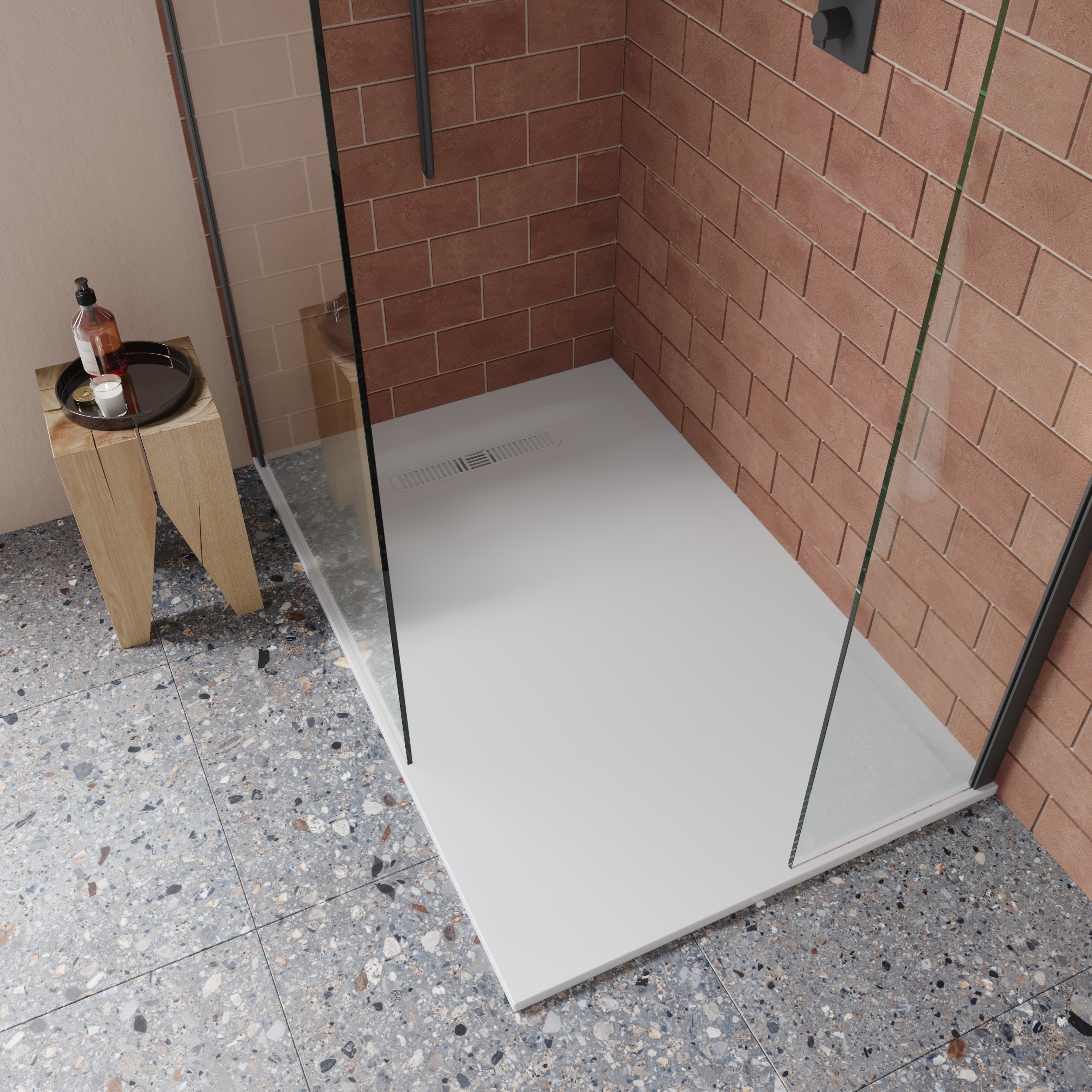 Artificial Stone Shower Base