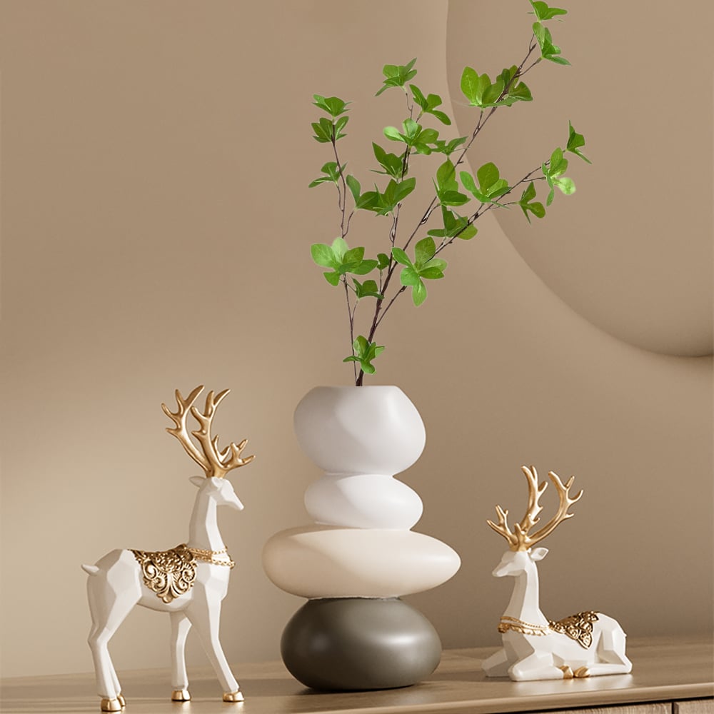 Artificial Stone Vases, Planters, Decor