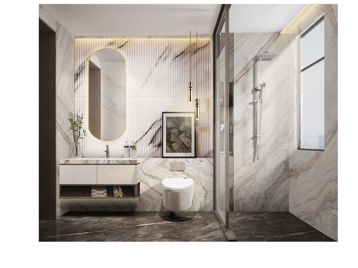 Bathroom marble flooring Bathroom marble flooring