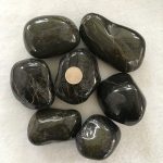 Black Pebble Stone -