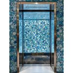 Semiprecious Translucent Blue Agate -