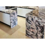 Pink Granite Kitchen Countertop -