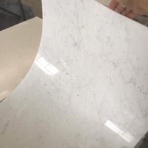 Carrara White Marble Ultra-Thin Flexible Veneer Panel