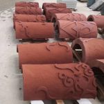 China Sichuan Dark Red Sandstone -