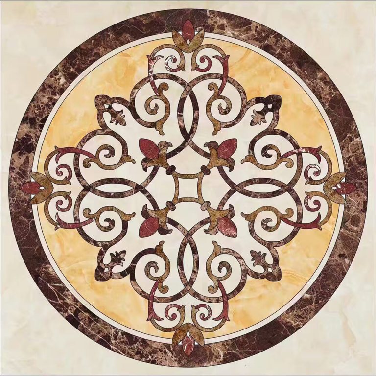 Circular Marble floor Medallions