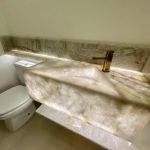 Translucent Cristallo Iceberg Quartzite In 2 Cm Thickness -