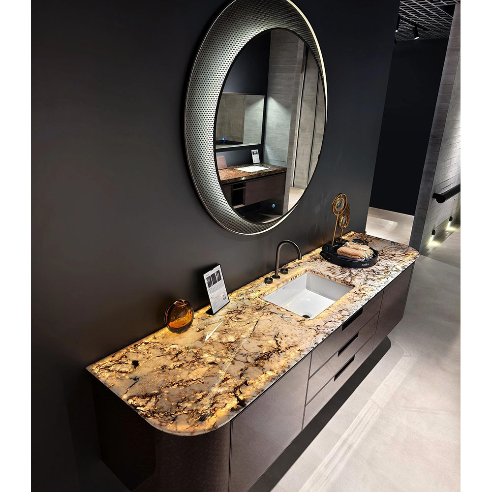 Translucent Quartzite Bathroom Countertops