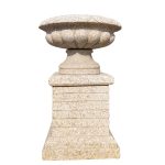 Stone Flower Pot -