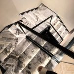 Calacatta Grey Marble Staircases -