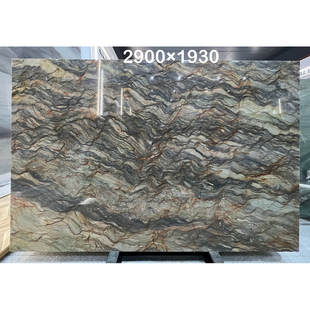 Exotic Fusion Quartzite – Blue & Rust Tones for Kitchens, Bathrooms & More