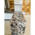 Pink Granite Kitchen Countertop -