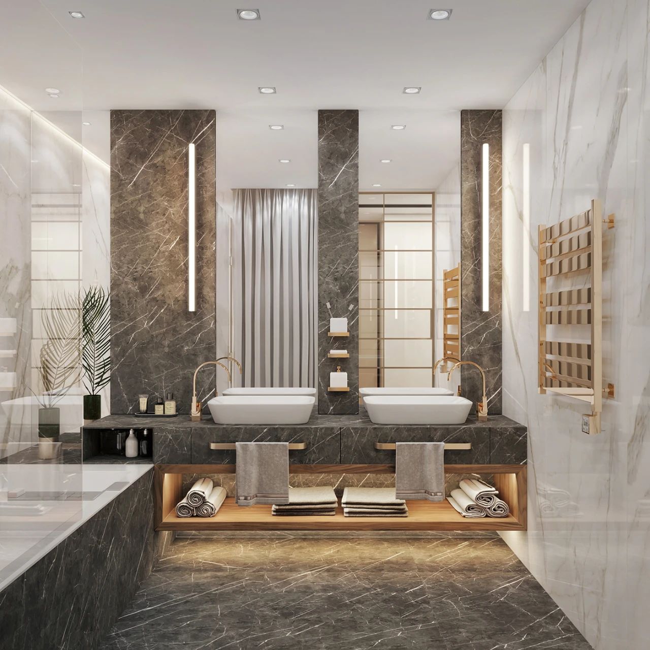 Personalize your natural stone bathtub