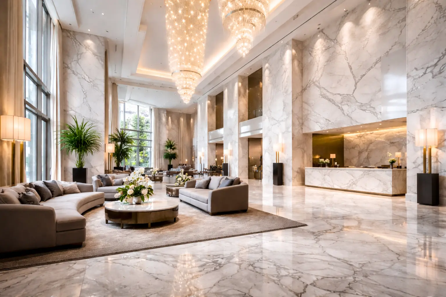 Direct from China: Sourcing Premium Engineered Marble for Large Projects