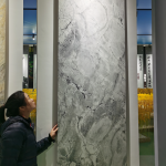 Ice Galaxy Ultra Thin Marble Panel -