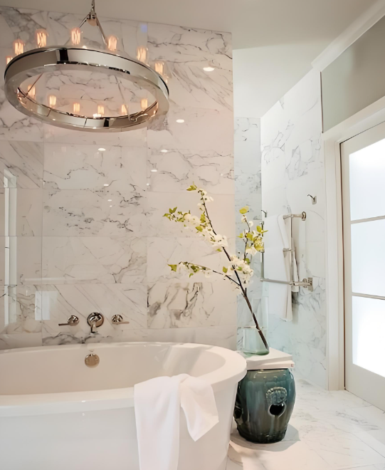 Natural stone bathtub or artificial stone bathtub? Make a choice for your bathroom