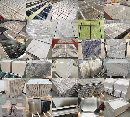 Natural stone material sourcing