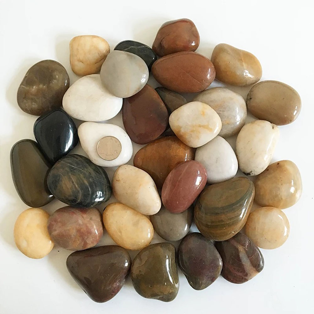 Mixed Color Pebbles for garden