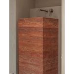 Red Travertine Sinks & Wash Basins -
