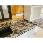 Pink Granite Kitchen Countertop -