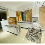 Pink Granite Kitchen Countertop -
