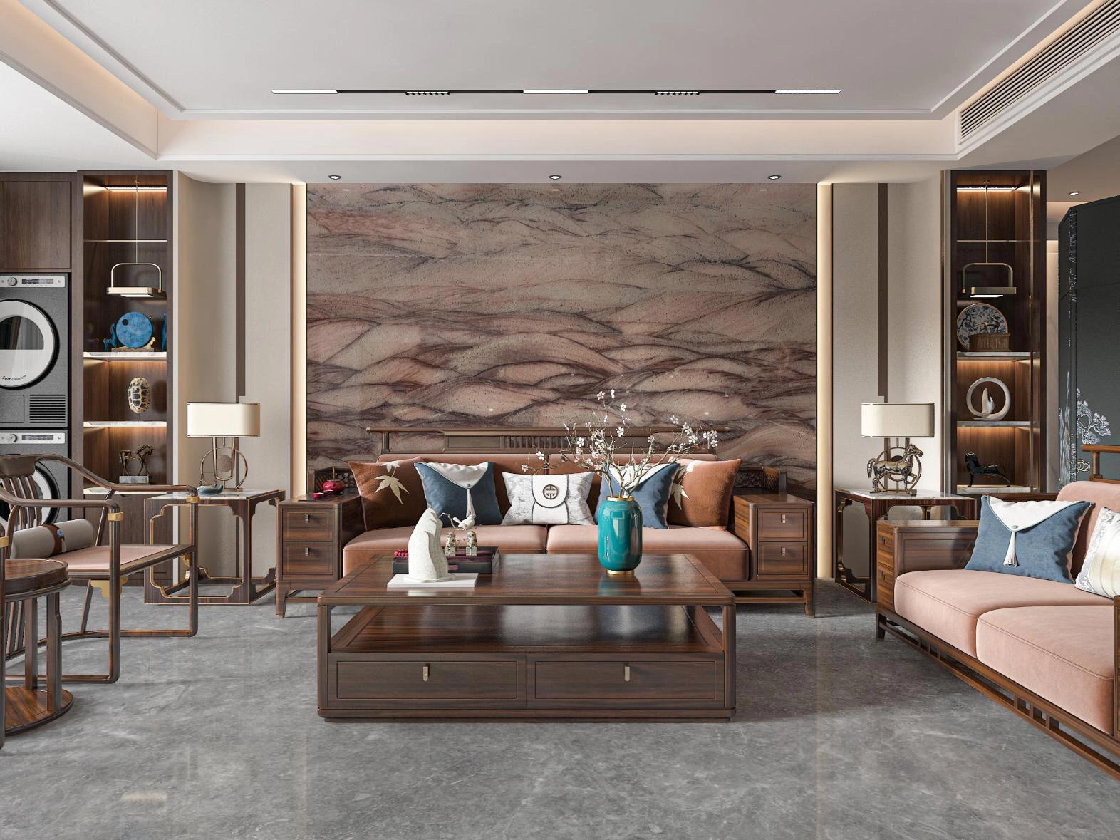 Red Colinas Quartzite wall cladding