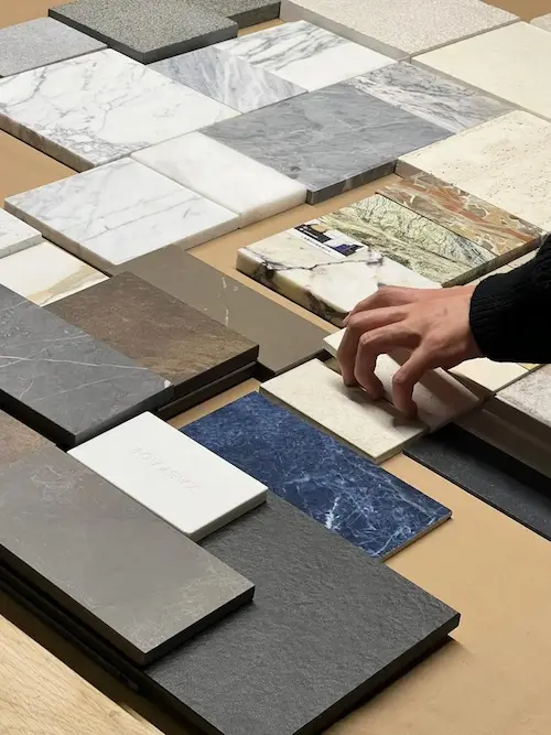 Stone sample creation